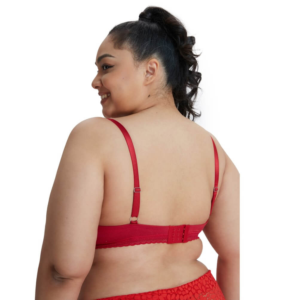 GIANNA Red Maternity Nursing Bra-imgsize-40D