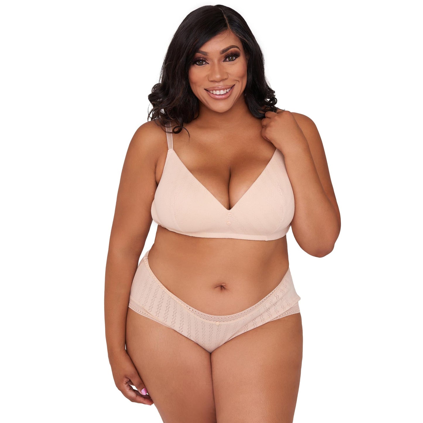 HAILEY Casual Wire-Free Bra-imgsize-44D