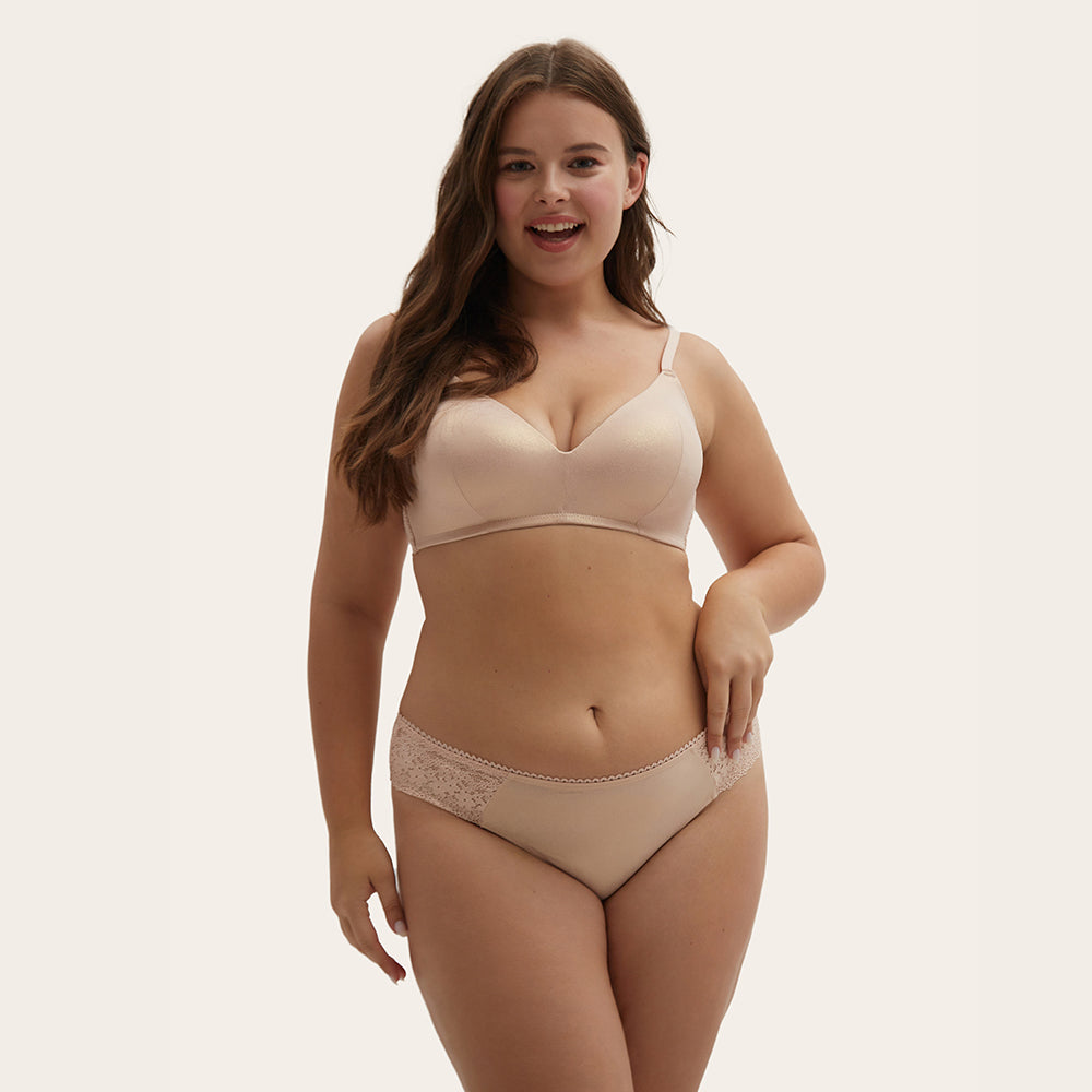 TEAGAN Floral Lace Shiny Sexy Hipsters-imgsize-XL
