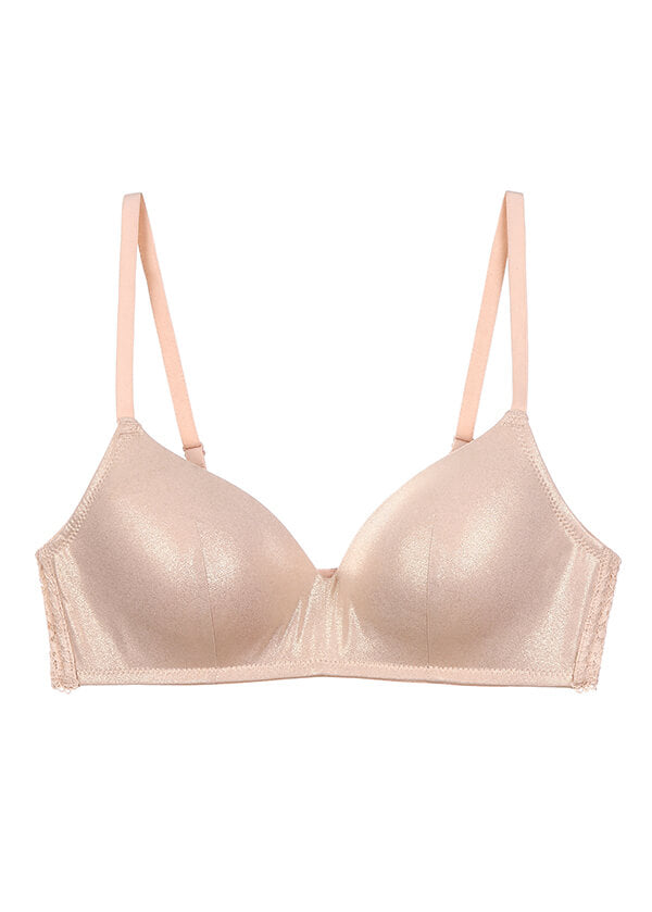 TEAGAN Shiny Wireless Triangle Bralette Bra-imgsize-38D