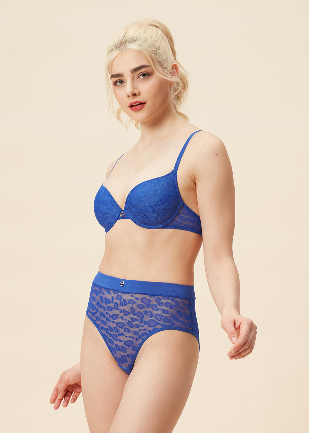 NOVA Plunge Sexy Mesh Bra