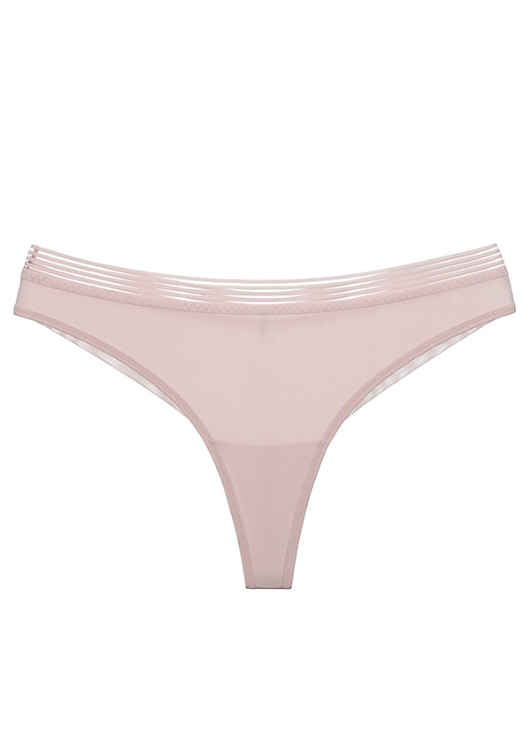 ADAH UCA Lingerie Women's Cute Micro And Mesh Tanga Panties