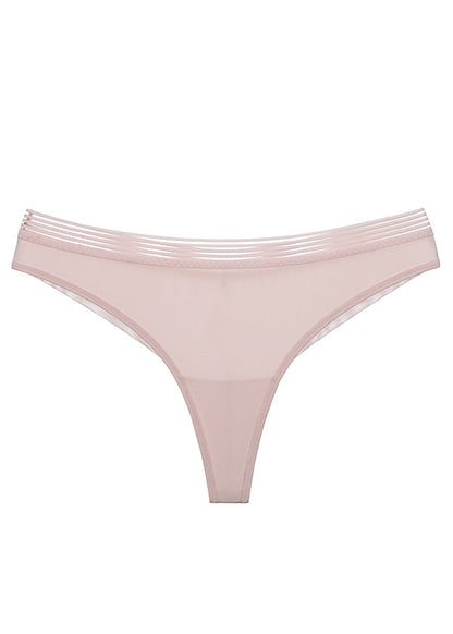 ADAH UCA Lingerie Women's Cute Micro And Mesh Tanga Panties