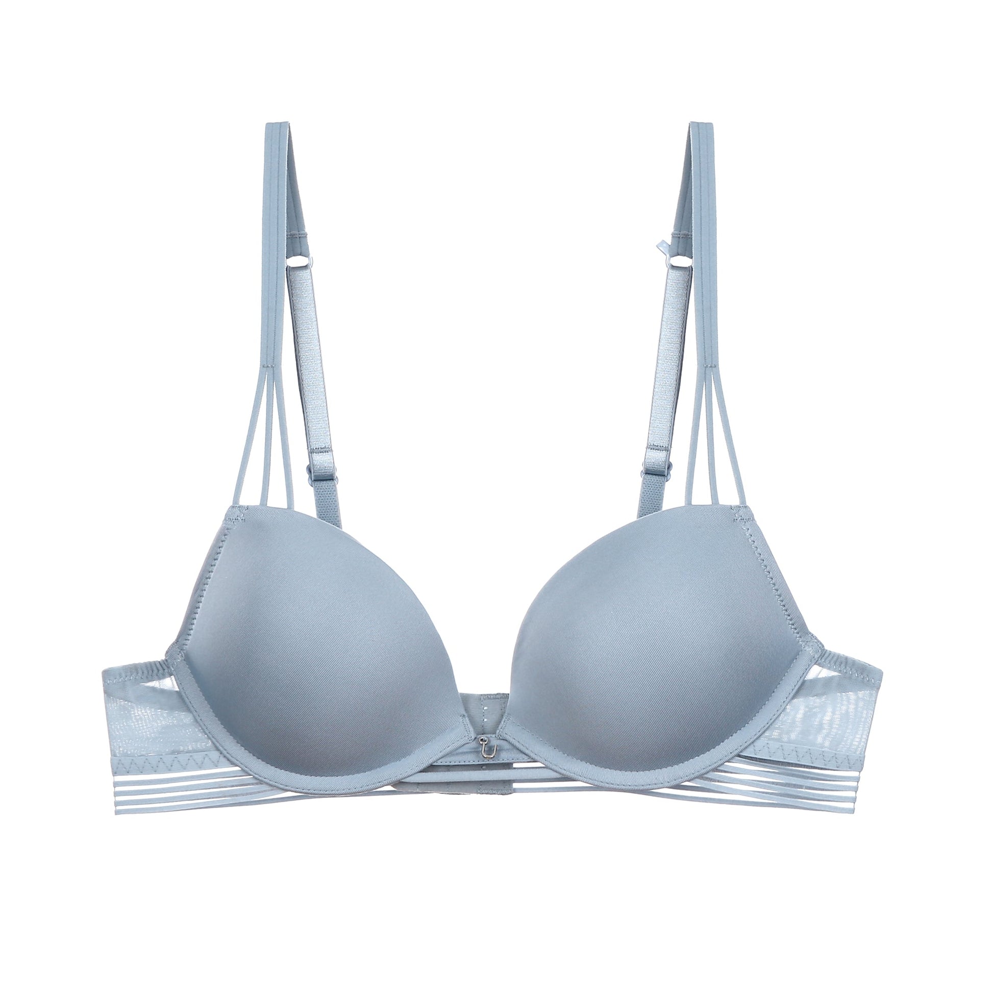 ADAH Push-Up T-Shirt Molded Bra with Convertible Straps