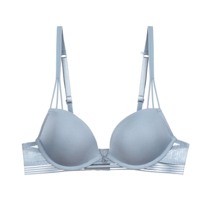 ADAH Push-Up T-Shirt Molded Bra with Convertible Straps
