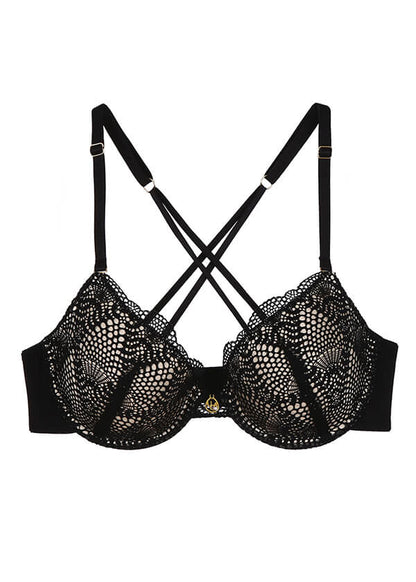 AURA Lace Convertible Back Molded Bra