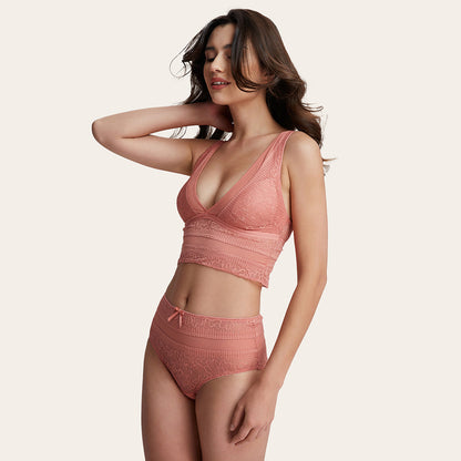 GRACE Lace High Waist Chic Brief Panties