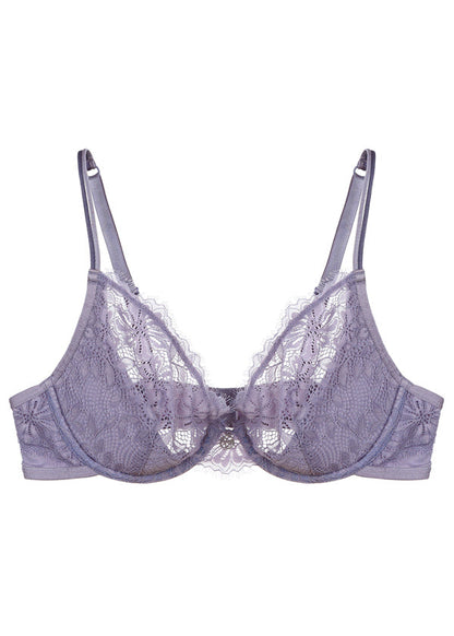 LAREINA Sexy Lace Comfortable Unlined Bra