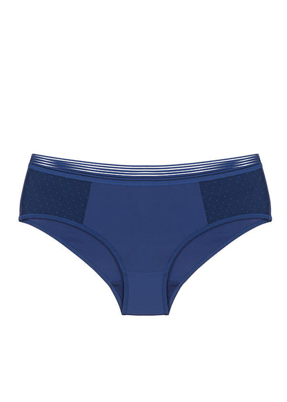 REESE Dotted Mesh Casual Boyshort Lingerie