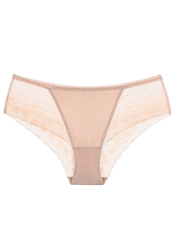 TEAGAN Floral Lace Shiny Sexy Shorty Lingerie-imgsize-L