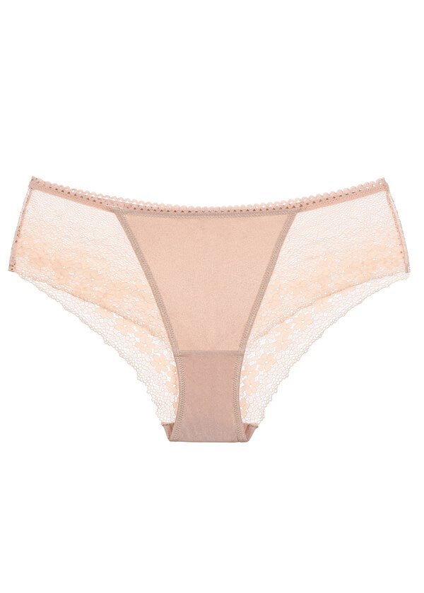 TEAGAN Floral Lace Shiny Sexy Shorty Lingerie-imgsize-XL