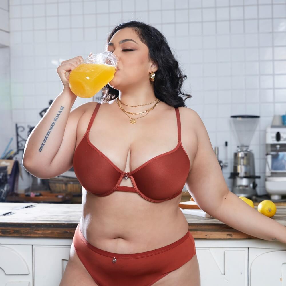 VANESSA Mesh Molded Cup T-shirt Bra