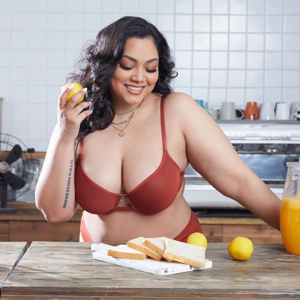 VANESSA Mesh Molded Cup T-shirt Bra