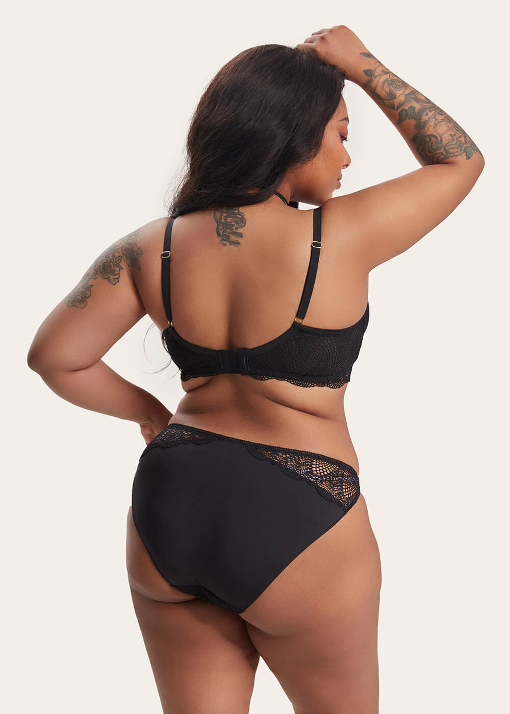 XABELLE Sexy Triangle Cup Lace Bra-imgsize-38D