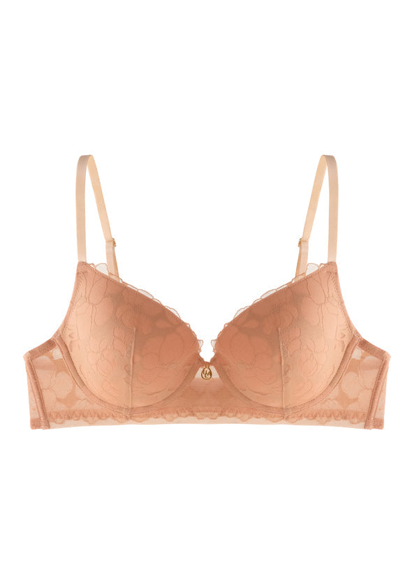 ZARINA Flower Lace Comfortable Bra-imgsize-38D