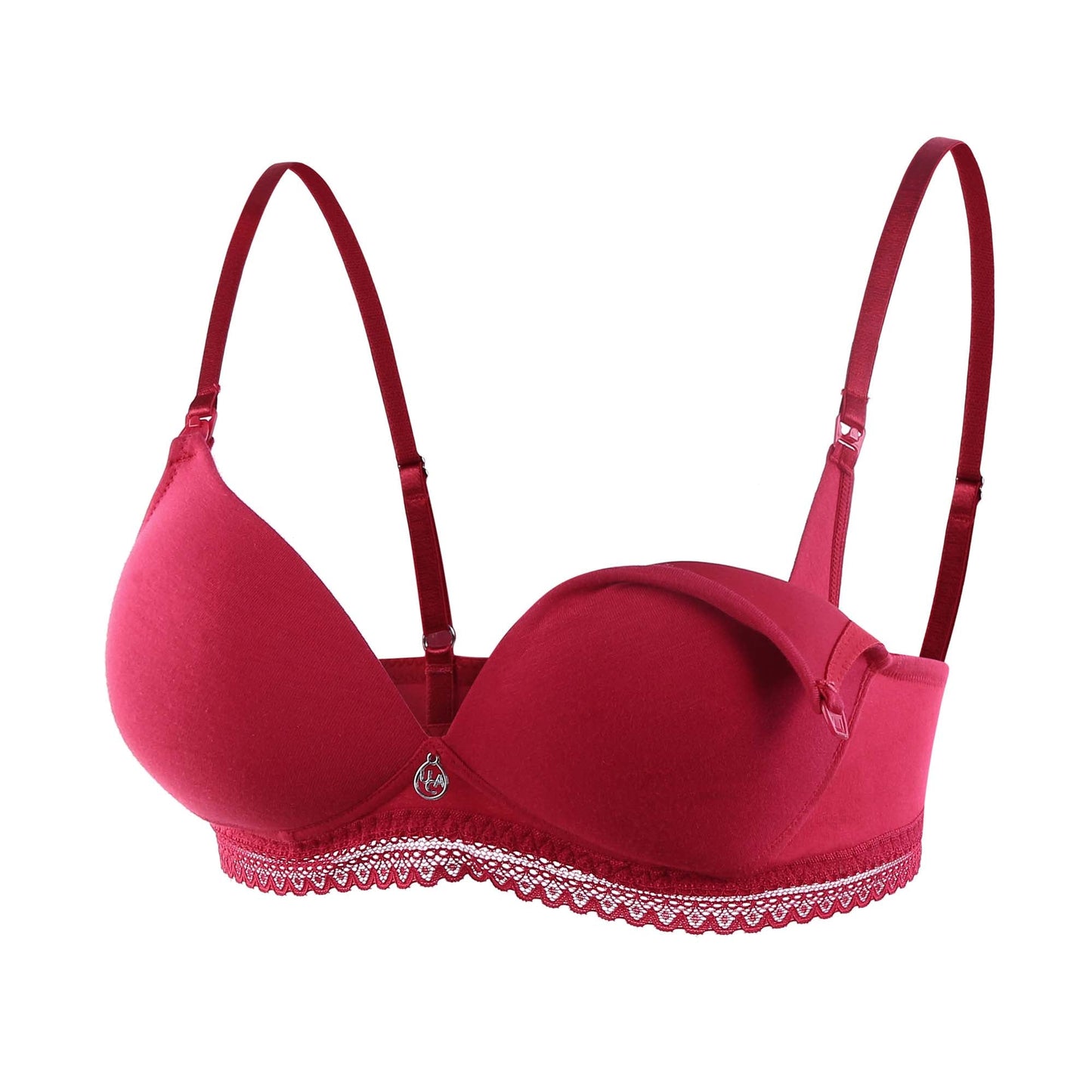 GIANNA Red Maternity Nursing Bra-imgsize-38B