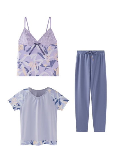 MAGGIE 3 Pieces Loungewear and Nightwear Set-imgsize-XL