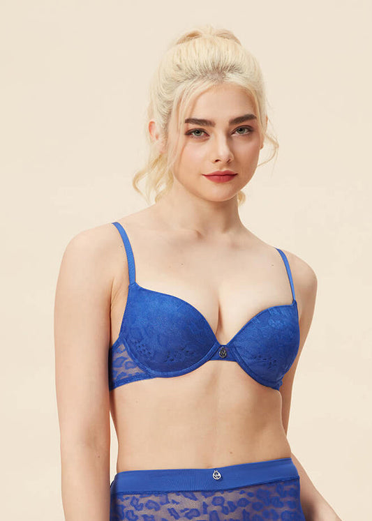 NOVA Plunge Sexy Mesh Bra