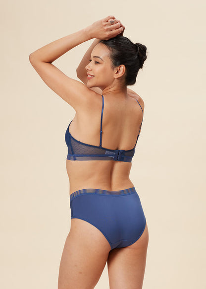 REESE Wireless Mesh Convertible Bralette Bra