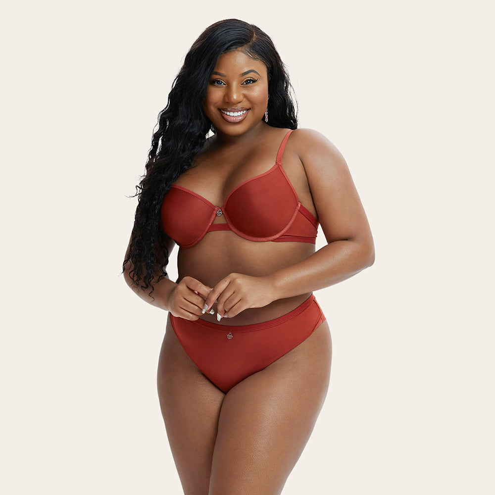 VANESSA Casual Superfine Fabric Tanga Panties-imgsize-L
