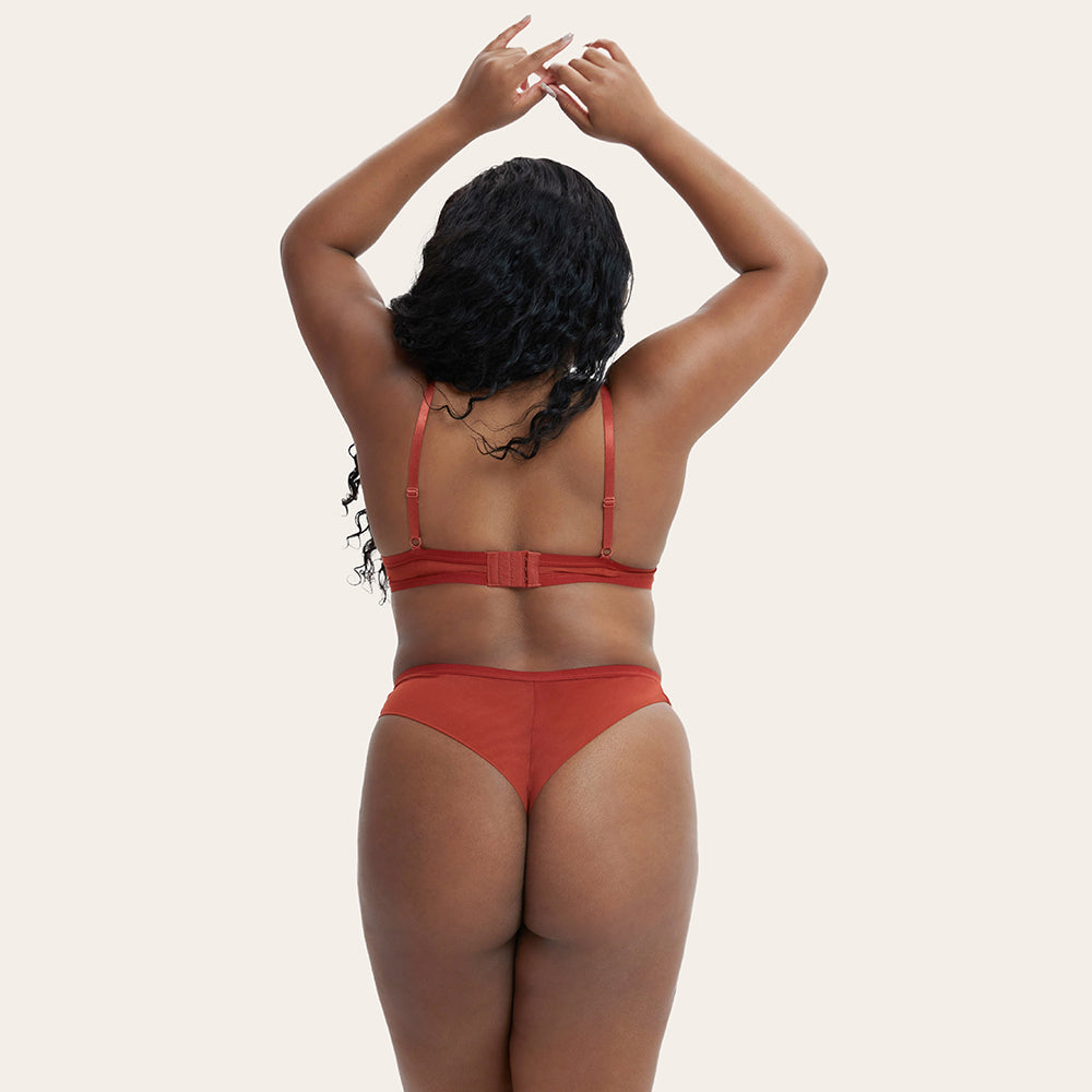 VANESSA Casual Superfine Fabric Tanga Panties-imgsize-L