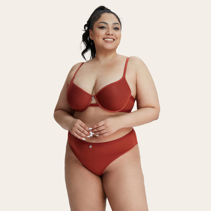 VANESSA Casual Superfine Fabric Tanga Panties-imgsize-XXL