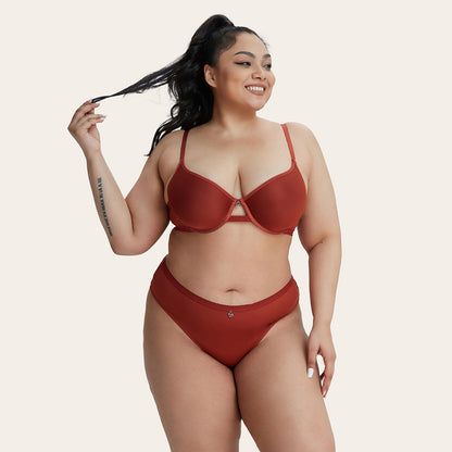 VANESSA Casual Superfine Fabric Tanga Panties-imgsize-XXL